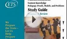 Education Book Review: Mathematics Study Guide (Praxis