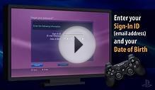 Reset PSN Password on a PS3